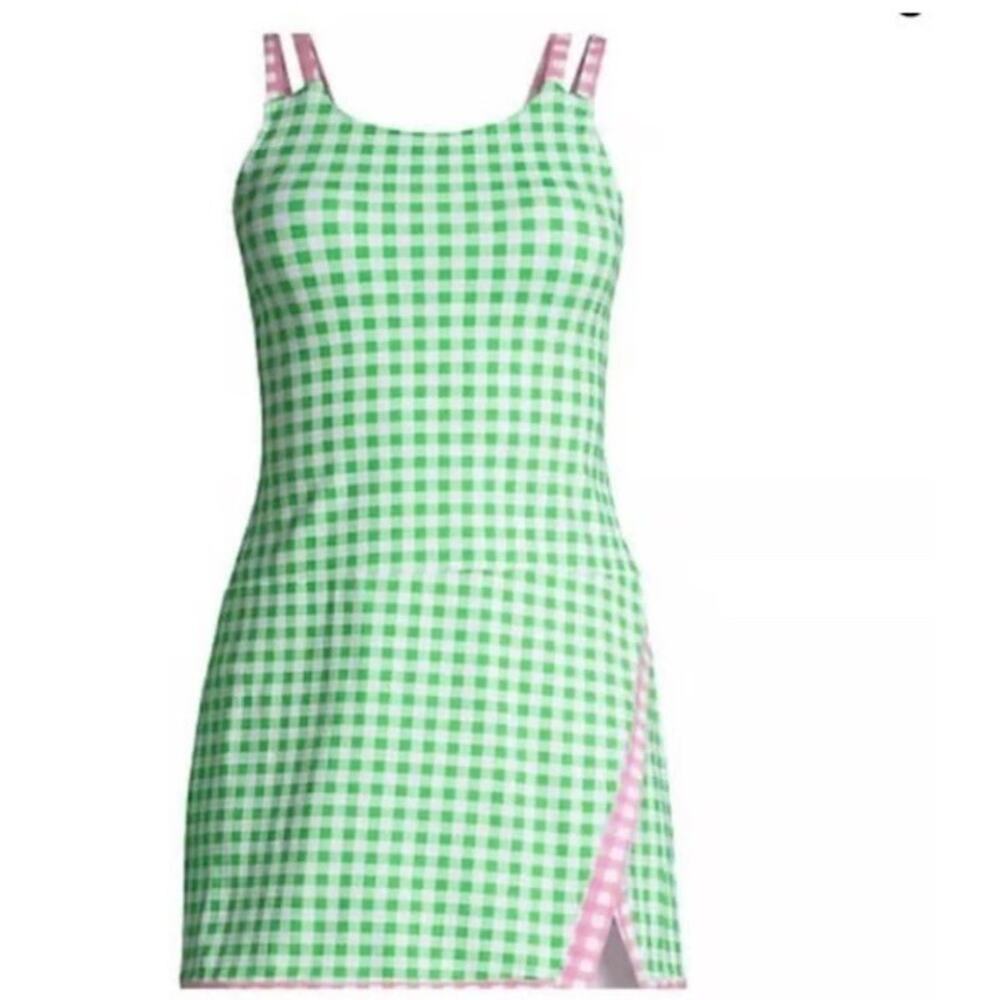 Lands' End Draper James Womens Tummy Control Swim Dress 1 Piece Size 6 NWOT - Picture 2 of 9